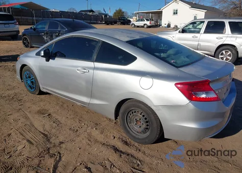 2012 Honda Civic Lx z USA, uszkodzony, nr VIN 2HGFG3B53CH543747